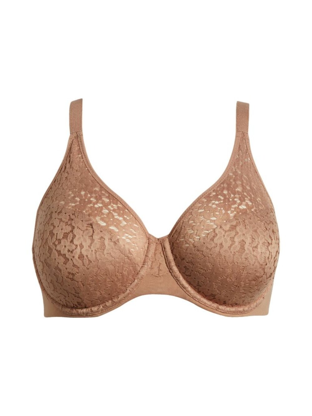 🆕CHANTELLE Norah Underwire Non-Padded Bra 36DDDD Tan Beige #13F1 - Picture 5 of 11